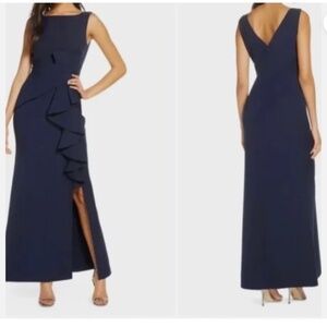 ELIZA J Ruffle Front Gown Size: 10